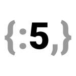 Light Json5 SVG Icon